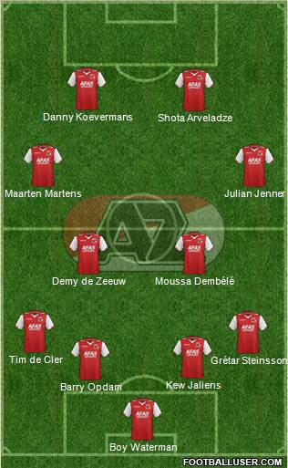 AZ Alkmaar Formation 2013