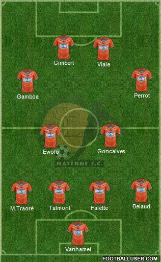 Stade Lavallois Mayenne FC Formation 2013