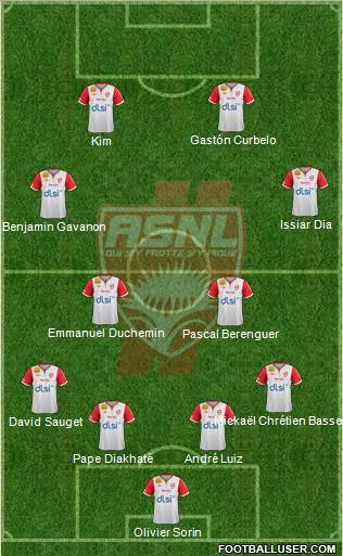 A.S. Nancy Lorraine Formation 2013