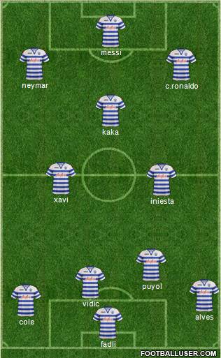 Queens Park Rangers Formation 2013