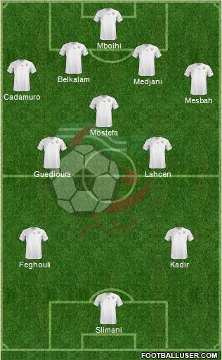 Algeria Formation 2013