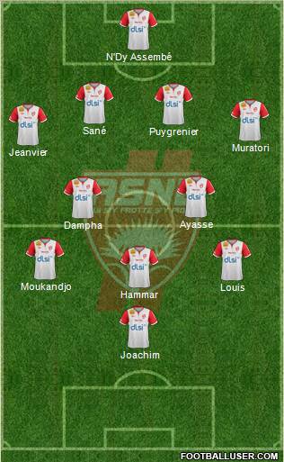 A.S. Nancy Lorraine Formation 2013