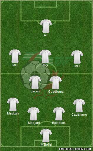 Algeria Formation 2013