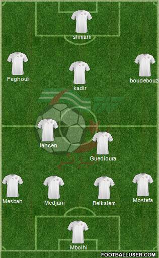 Algeria Formation 2013