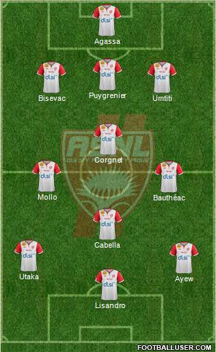 A.S. Nancy Lorraine Formation 2013