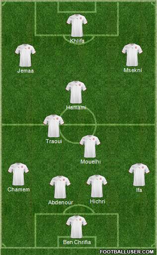 Tunisia Formation 2013