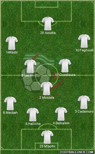 Algeria Formation 2013