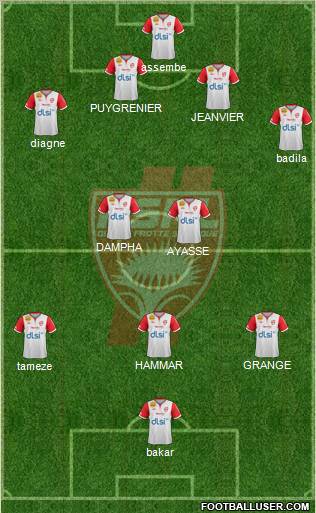 A.S. Nancy Lorraine Formation 2013