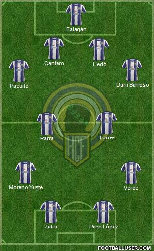 Hércules C.F., S.A.D. Formation 2013