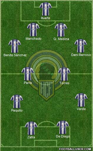 Hércules C.F., S.A.D. Formation 2013