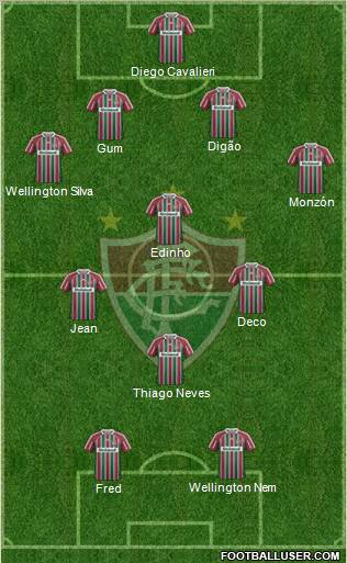 Fluminense FC Formation 2013