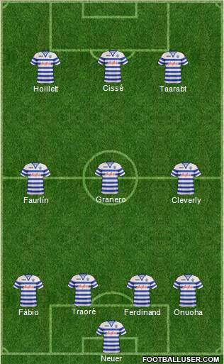 Queens Park Rangers Formation 2013