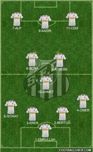 Santos FC Formation 2013