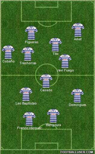 Queens Park Rangers Formation 2013