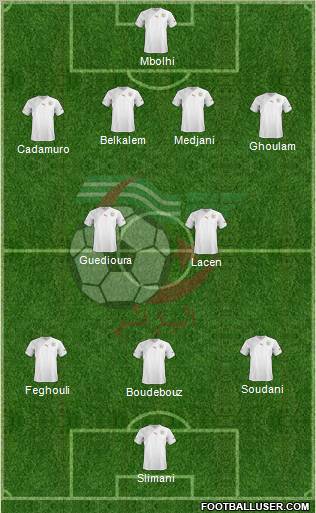 Algeria Formation 2013