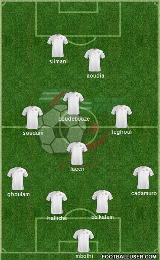 Algeria Formation 2013