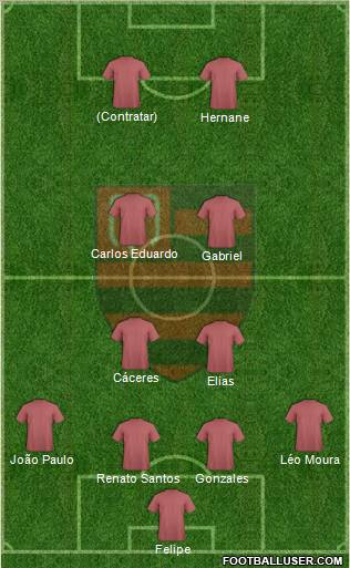 AA Flamengo Formation 2013