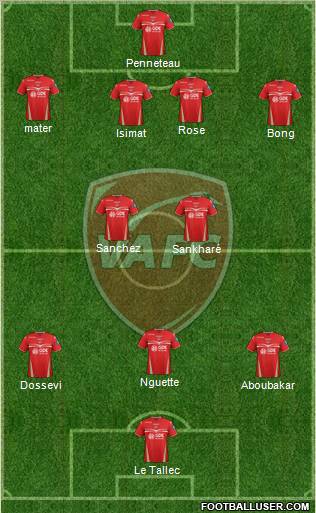 Valenciennes Football Club Formation 2013