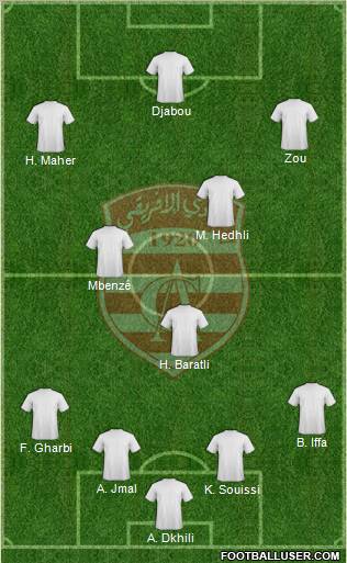 Club Africain Tunis Formation 2013