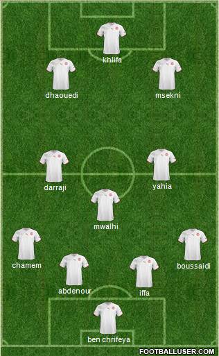 Tunisia Formation 2013