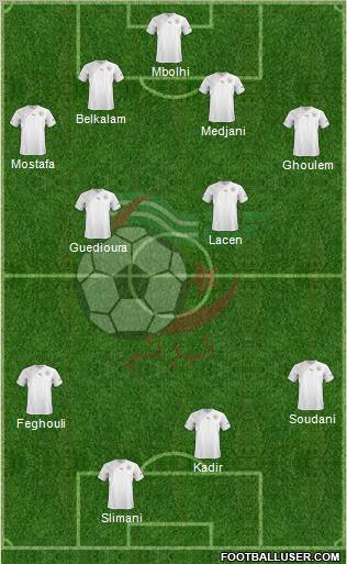 Algeria Formation 2013