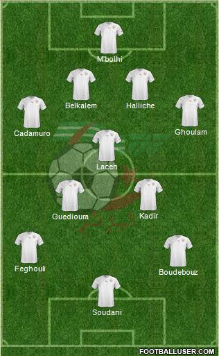 Algeria Formation 2013