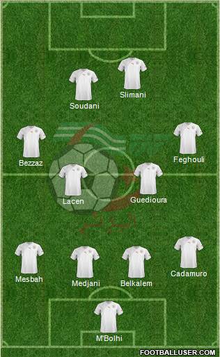 Algeria Formation 2013