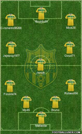 FC Nantes Formation 2013