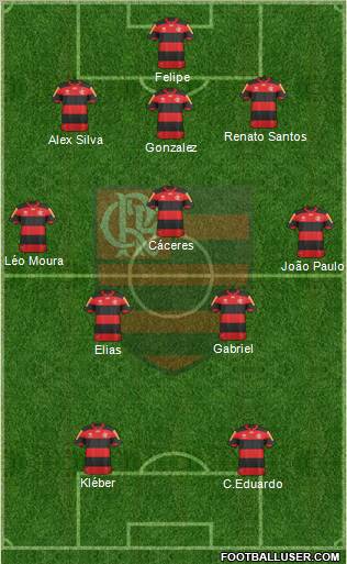 CR Flamengo Formation 2013