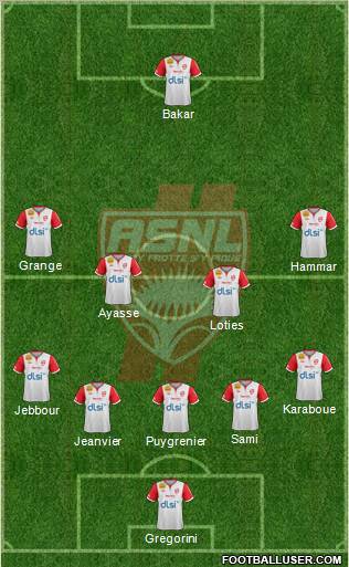 A.S. Nancy Lorraine Formation 2013