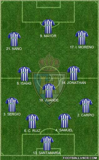 S.D. Ponferradina Formation 2013