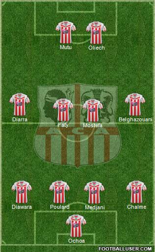 Athletic Club Ajaccien Football Formation 2013