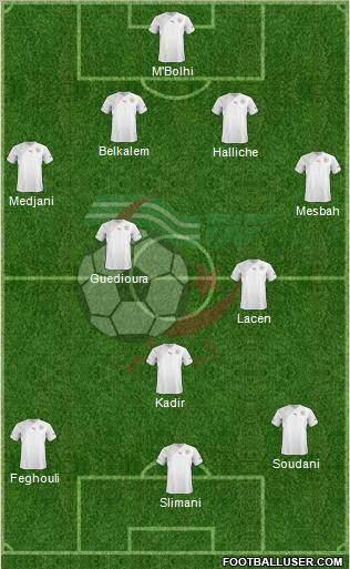 Algeria Formation 2013