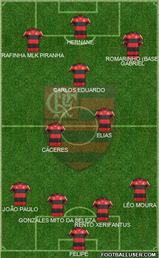 CR Flamengo Formation 2013