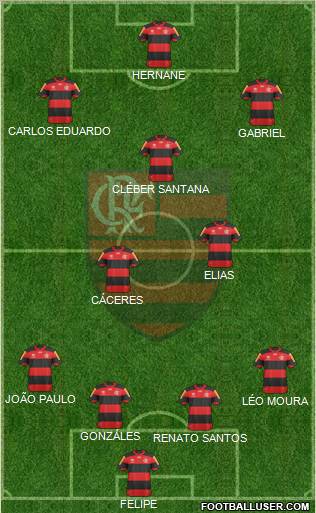 CR Flamengo Formation 2013