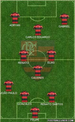 CR Flamengo Formation 2013