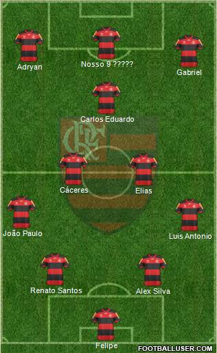 CR Flamengo Formation 2013