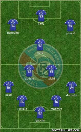 Racing Club de Strasbourg-Football Formation 2013