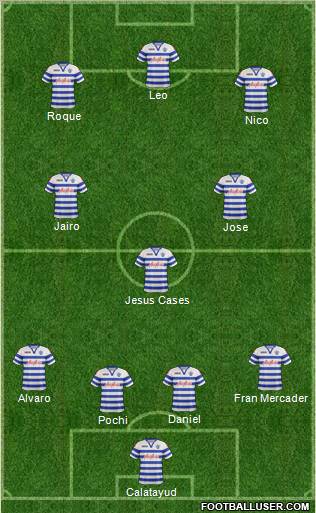 Queens Park Rangers Formation 2013