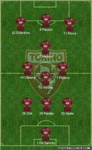 Torino Formation 2013