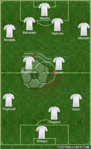 Algeria Formation 2013