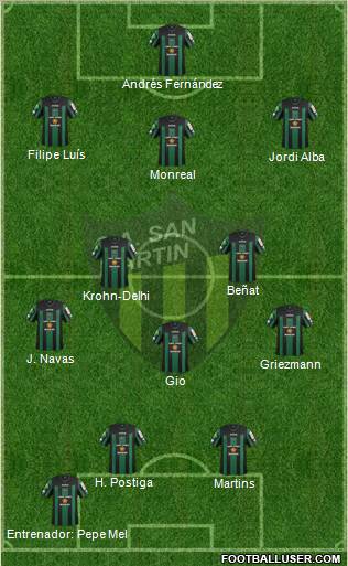 San Martín de San Juan Formation 2013