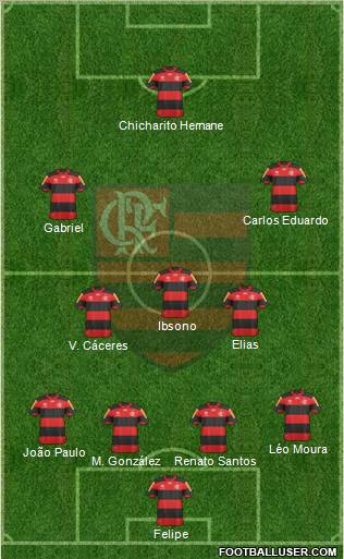 CR Flamengo Formation 2013