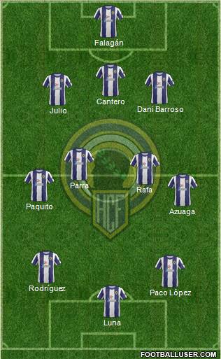 Hércules C.F., S.A.D. Formation 2013