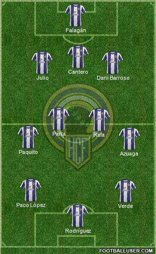 Hércules C.F., S.A.D. Formation 2013