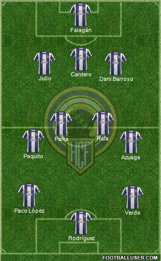 Hércules C.F., S.A.D. Formation 2013