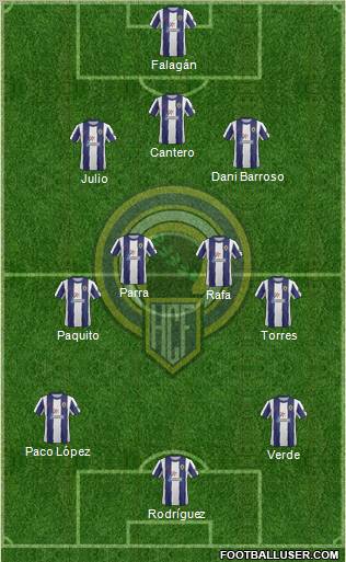 Hércules C.F., S.A.D. Formation 2013