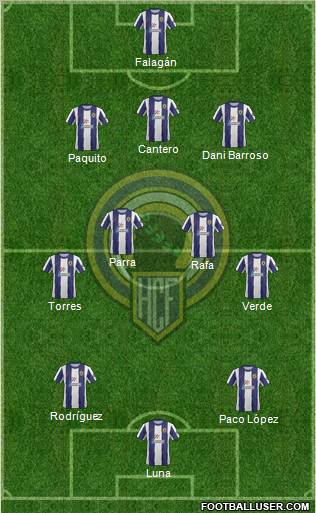 Hércules C.F., S.A.D. Formation 2013