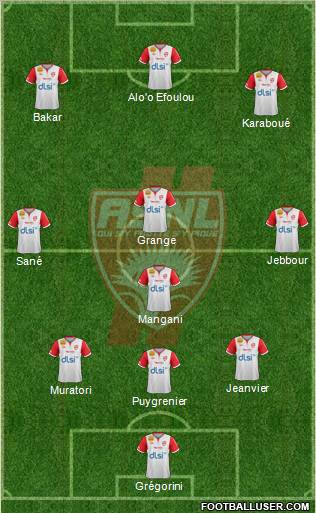 A.S. Nancy Lorraine Formation 2013