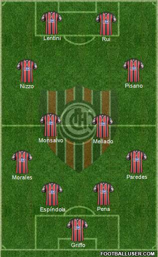 Chacarita Juniors Formation 2013